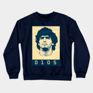 Rip Print Diego Maradona T-Shirt Crewneck Sweatshirt